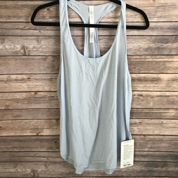 lululemon athletica Tops - NWT HCHA AQUA BLUE LULULEMON 105 SINGLET TANK TOP